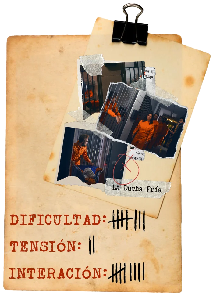 ficha ducha fria - Desarrollo de Prision