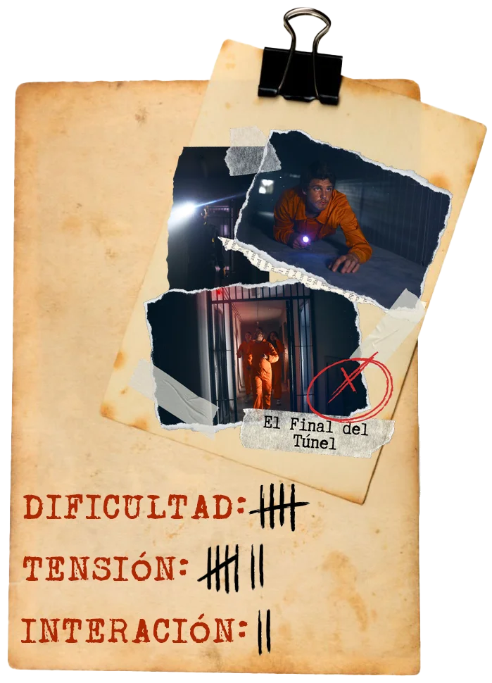ficha final del tunel - Desarrollo de Prision